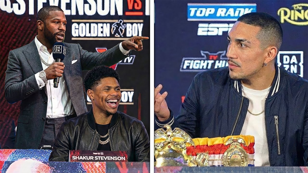 Floyd Mayweather GOES OFF on Teofimo Lopez at Press Conference
