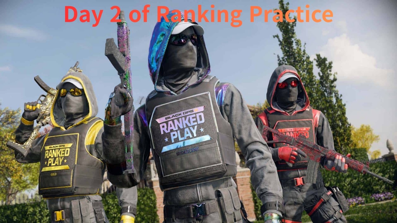 Day 2 of Ranking Practice (goal tier: gold) #warzone #practice