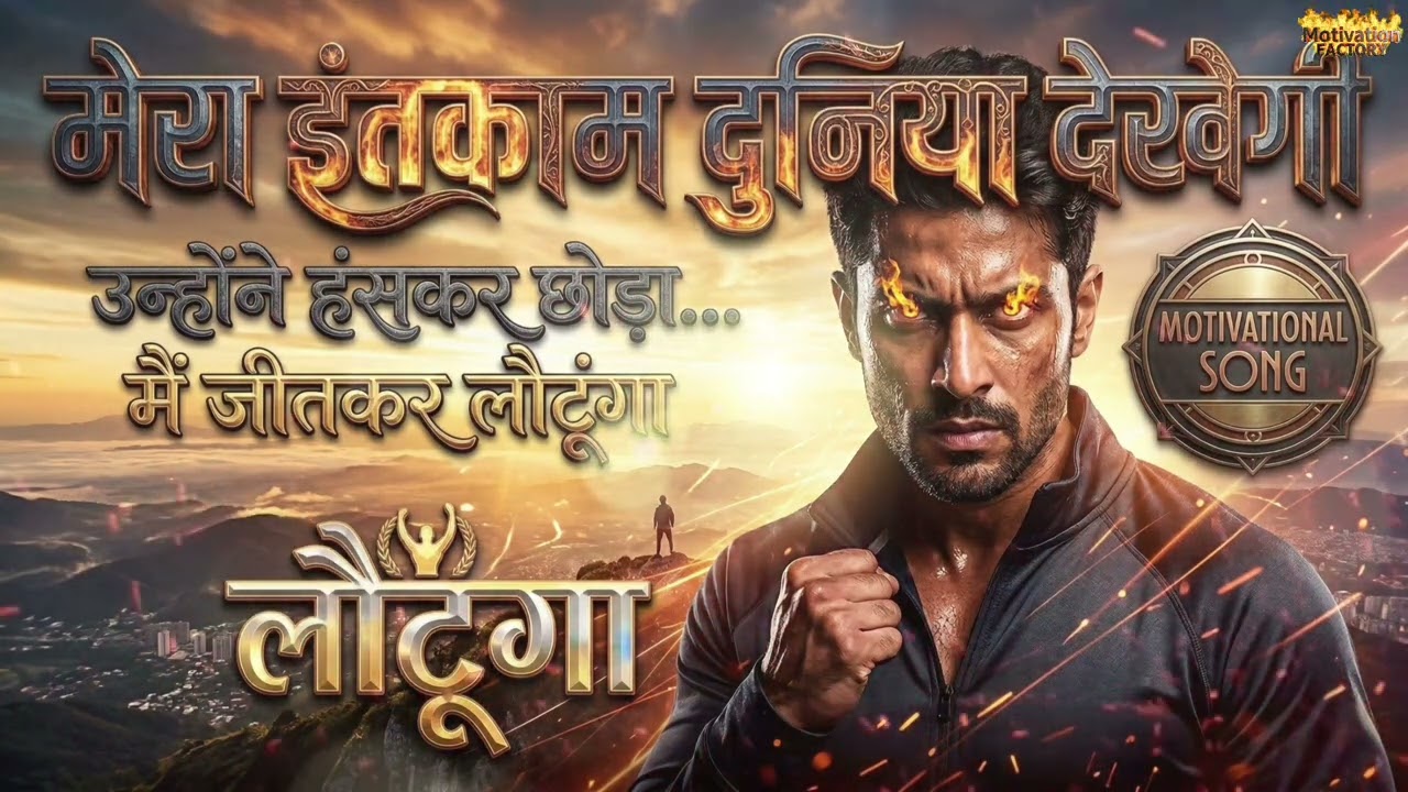Success Is The Best Revenge 🔥 | मेरा इंतकाम दुनिया देखेगी | Motivational Song 2026