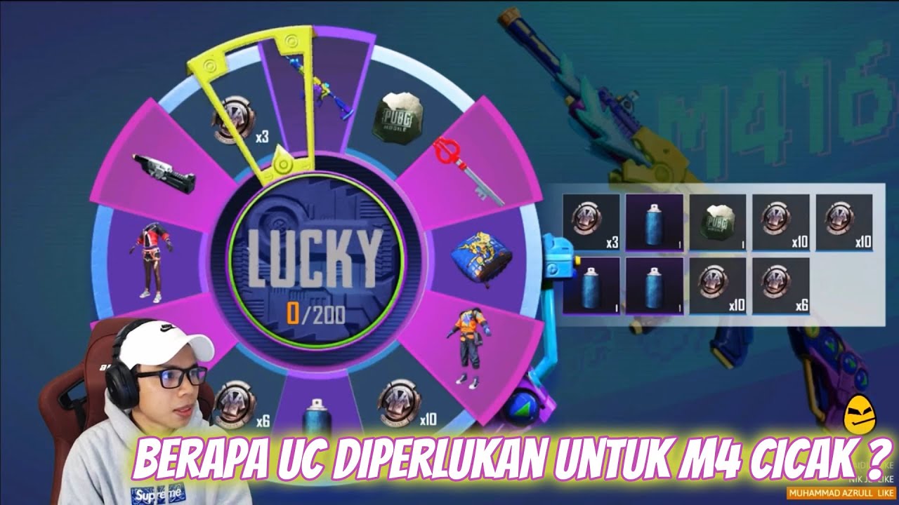 LEPAS SPIN M4 CICAK, CHICKEN YANG PENUH BERGAYA DARI STP PIPOL