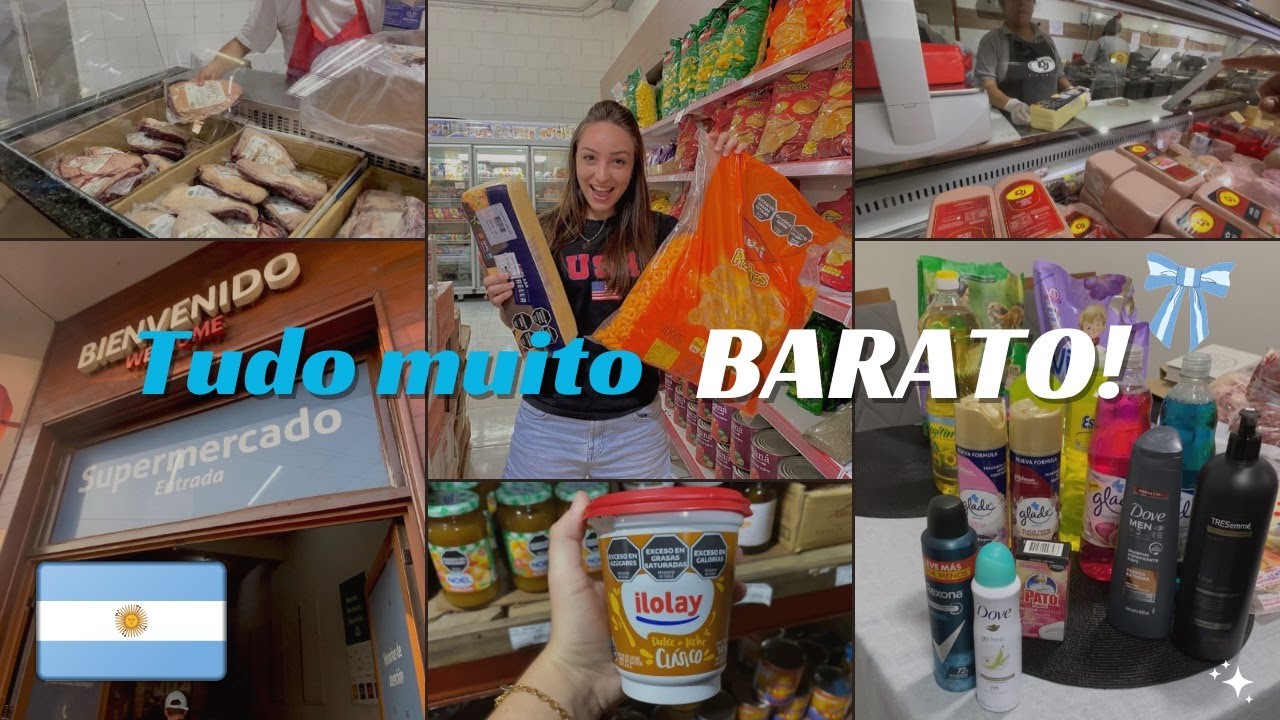 COMPRAS NOS MERCADOS DA ARGENTINA - PUERTO IGUAZÚ 🇦🇷