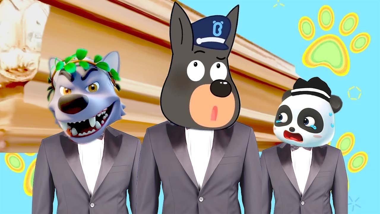 Babybus: Police Cartoon Sheriff Labrador - COFFIN DANCE SONG (Cover)