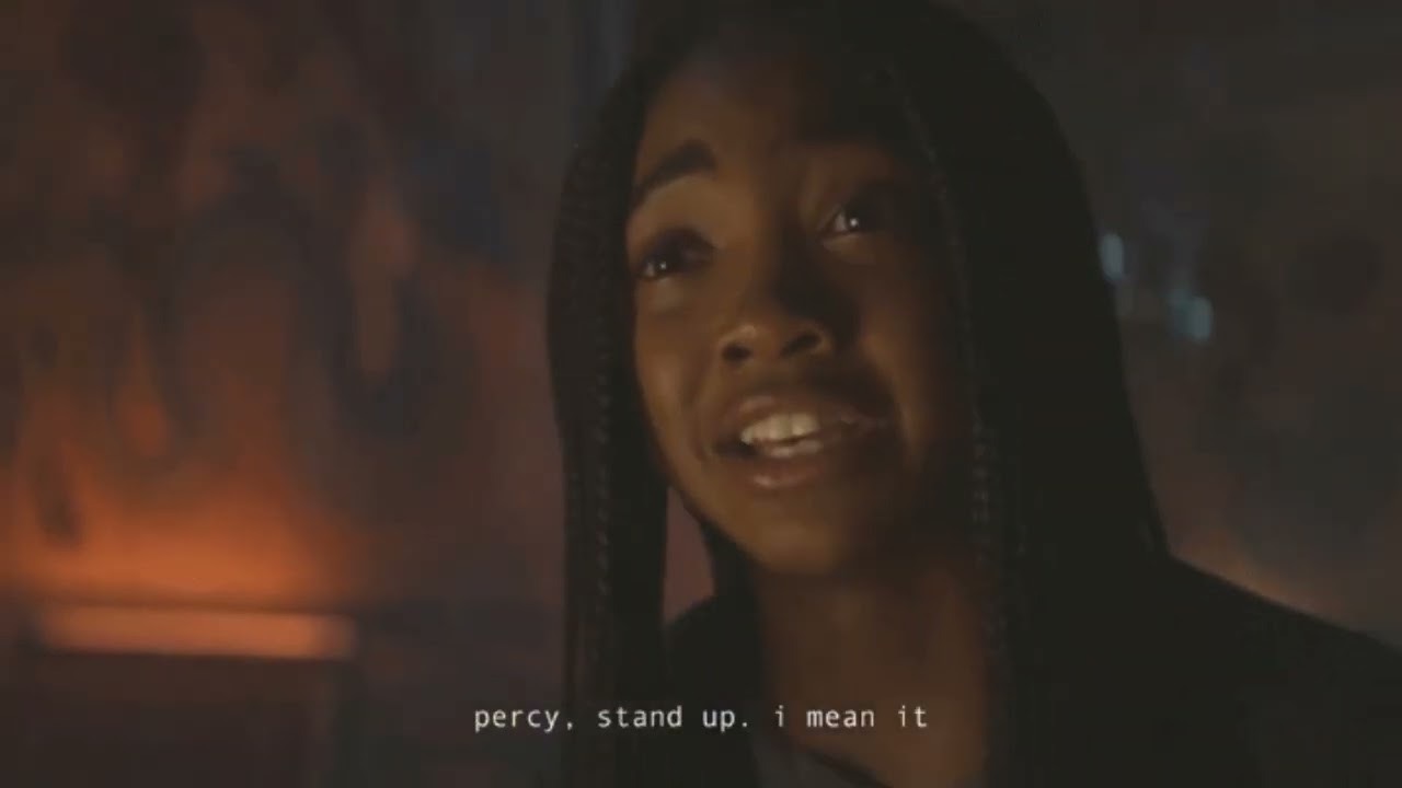 Percy & Annabeth sailor moon crystal tuxedo and Usagi talk