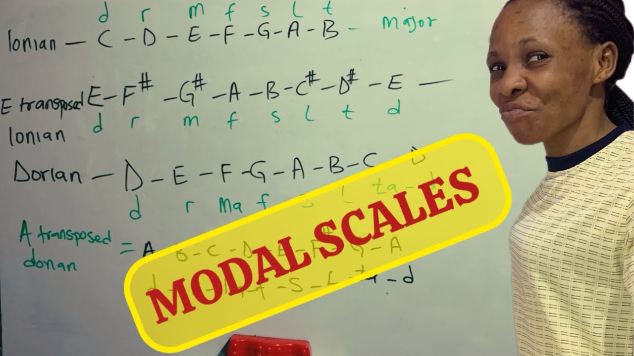 IONIAN AND DORIAN SCALE M, EXPLAINED