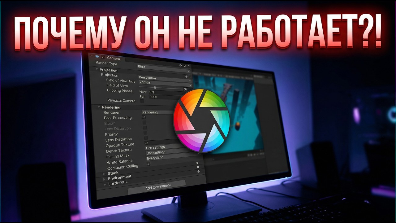 НОВЫЙ Post Processing URP в Unity 6 | Эффекты, Global Volume