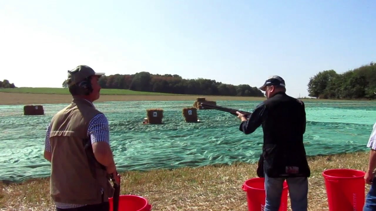 Strzelanie do rzutek  Trap, Jacht  Kleiduifschieten Heers Belgia 2018