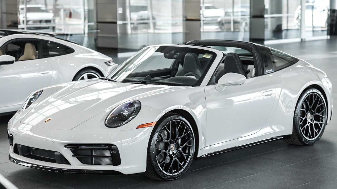 Porsche Exclusive Manufaktur | 2022 Porsche 911 Targa 4 | Chalk | Walk Around