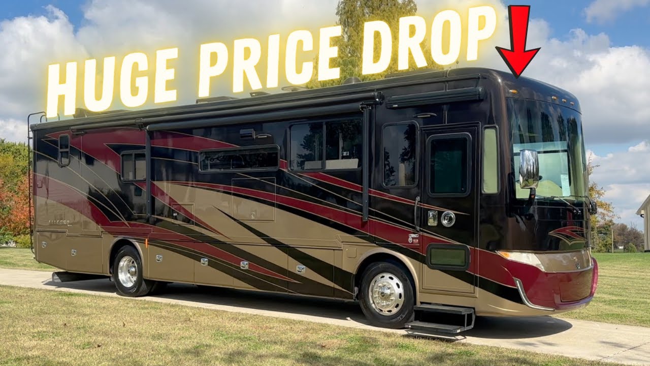 НАШ САМЫЙ ПРОДАВАЕМЫЙ ДИЗЕЛЬНЫЙ ТОЛКАЧ КЛАССА А | 2020 Tiffin Allegro Red 37BA 189 995 долларов США