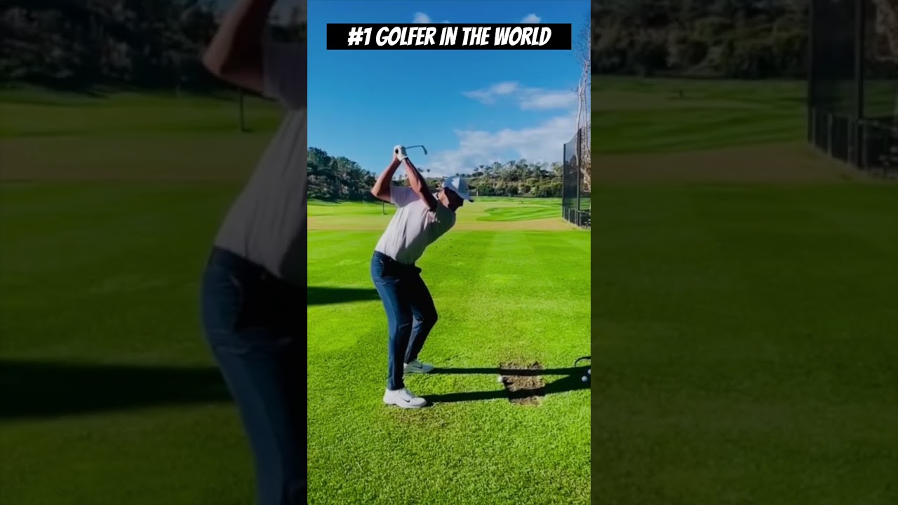 Scottie Scheffler Swing - Ranked 1 Golfer in the World -   #golf #shots #subscribe