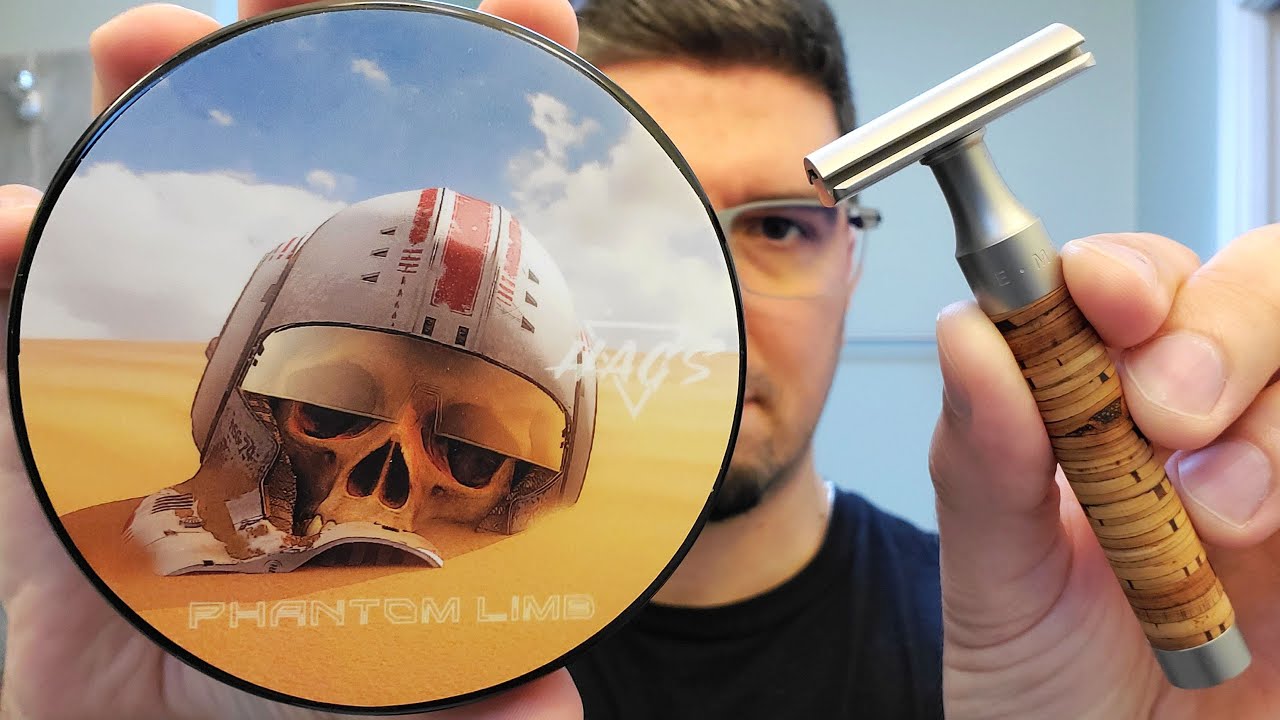 HAGS Phantom Limb | Shaving with Muhle Rocca R95