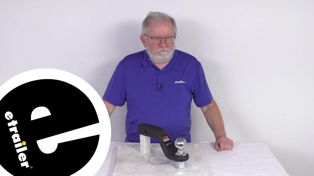 etrailer | Review of CURT Trailer Hitch Ball Mount - Fixed Ball Mount - C45332