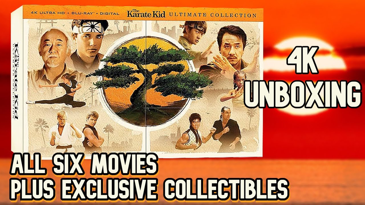 Unboxing THE KARATE KID ULTIMATE COLLECTION | All Six Movies on 4K With Exclusive Collectibles