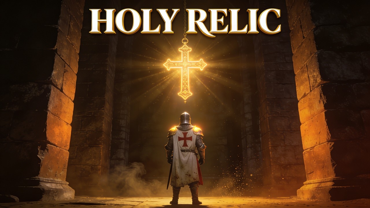 1 HOUR THE HOLY RELIC OF THE TEMPLARS ⚔️ Epic Crusader Battle Music, Sacred Light & War Chants