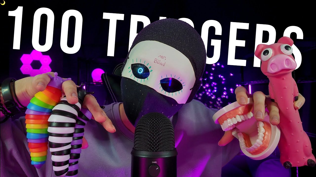 Over 100 Triggers For Deep Sleep | 3 Hours ASMR