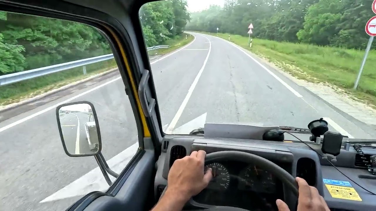 Monday Nissan Cabstar Pov driving 3 / Starter fail