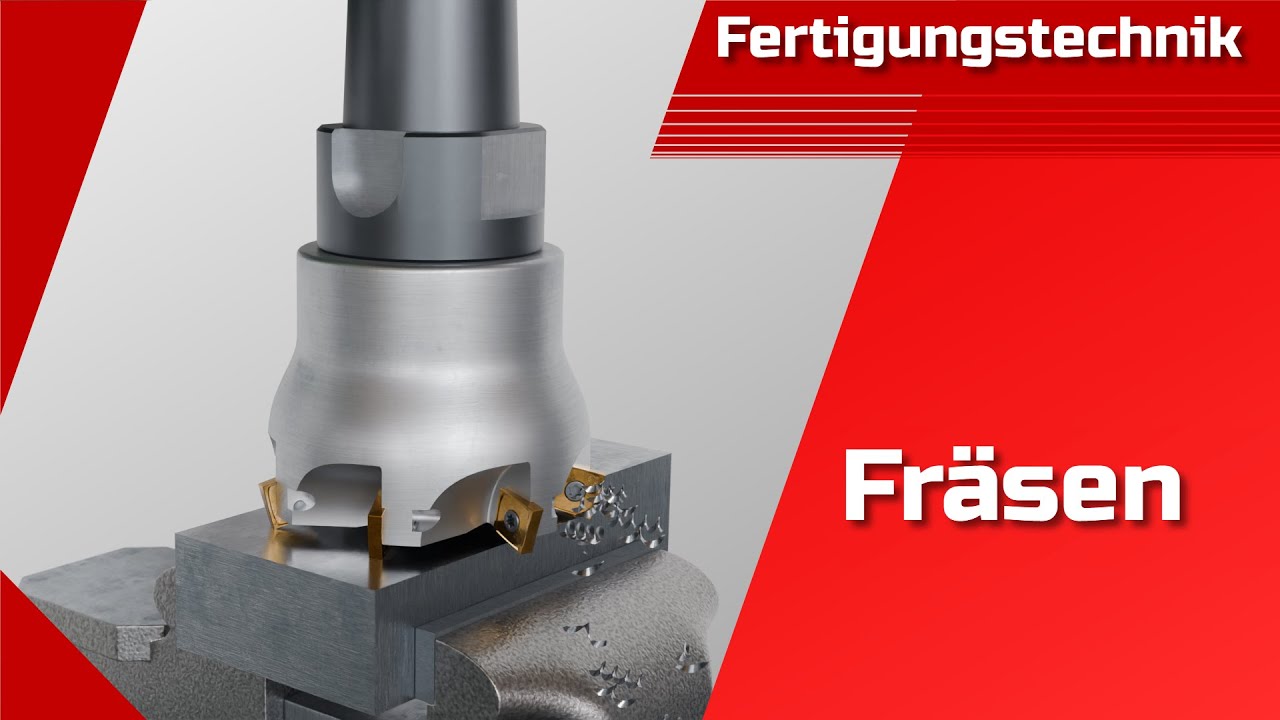 Grundlagen Fr&auml;sen (Gegenlauffr&auml;sen, Gleichlauffr&auml;sen, Berechnung Drehzahl Vorschubgeschwindigkeit)
