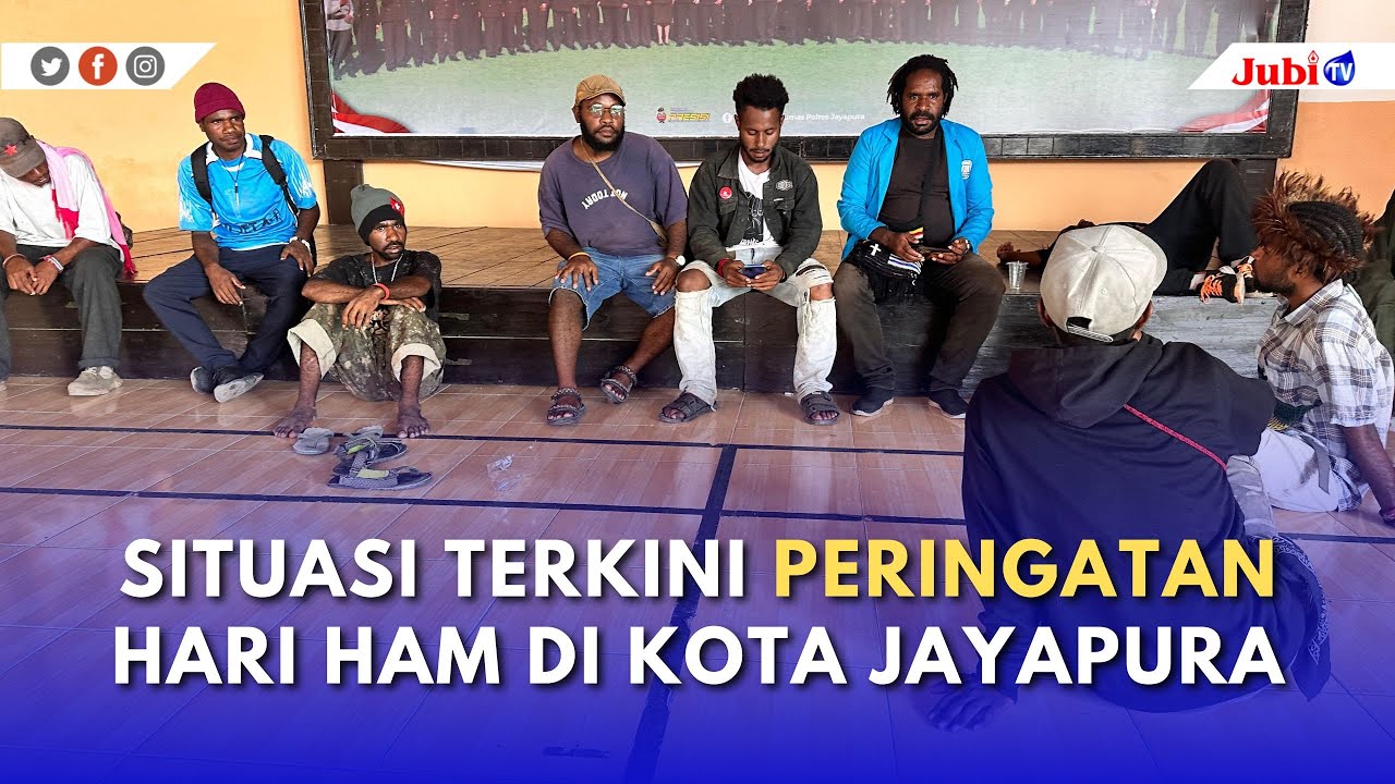 SITUASI TERKINI PERINGATAN HARI HAM DI KOTA JAYAPURA
