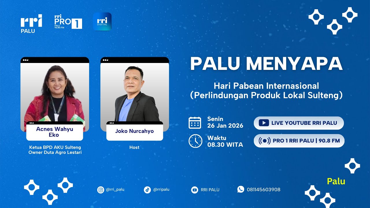 PALU MENYAPA : Hari Pabean Internasional (Perlindungan Produk Lokal Sulteng)