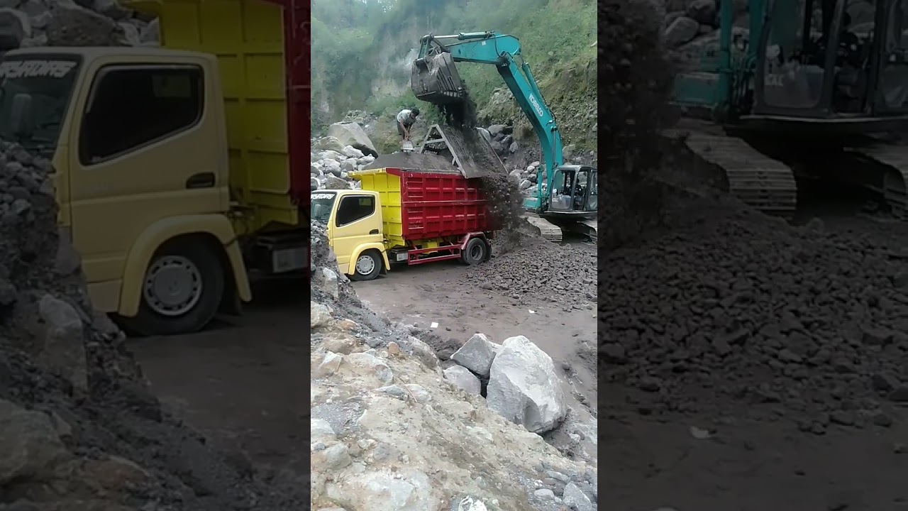 Overloaded truck 