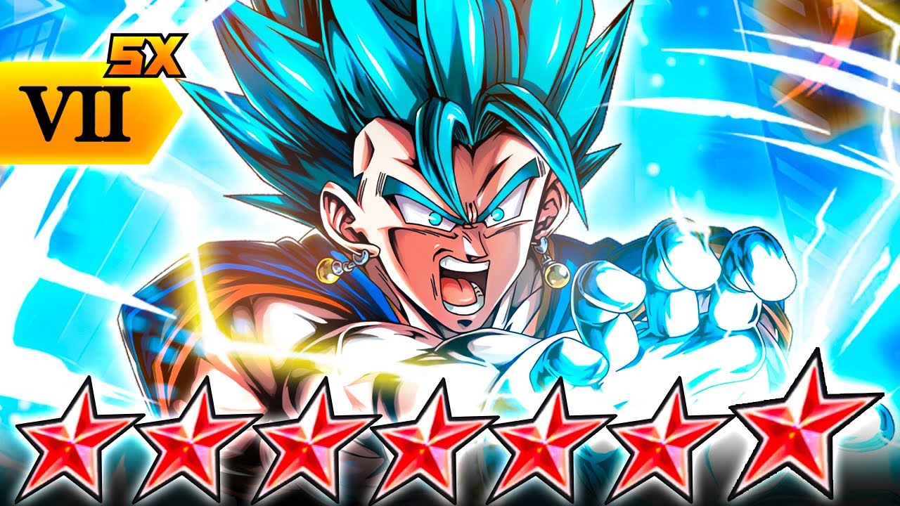 (Dragon Ball Legends) От 5x ZENKAI BUFFED VEGITO BLUE НЕЛЬЗЯ ЗАЩИТИТЬСЯ!