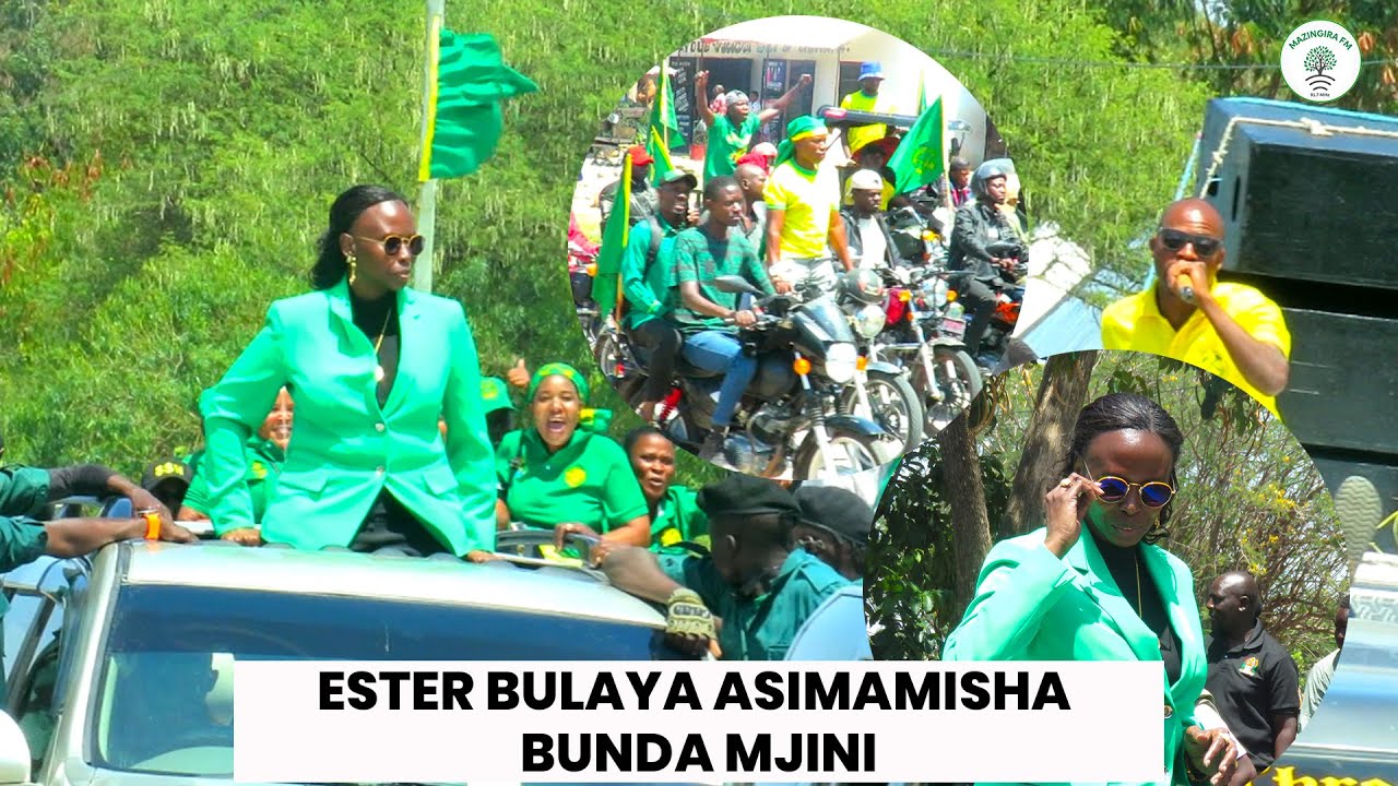 ESTER BULAYA ACHUKUA FOMU KIBABE NA KUUSIMAMISHA MJI WA BUNDA