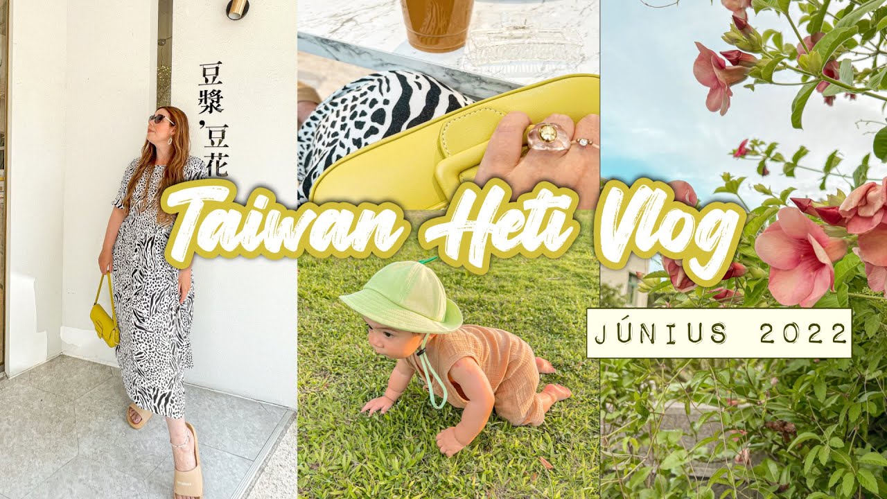 TAIWAN HETI VLOG | 48 fok van .. 🌞