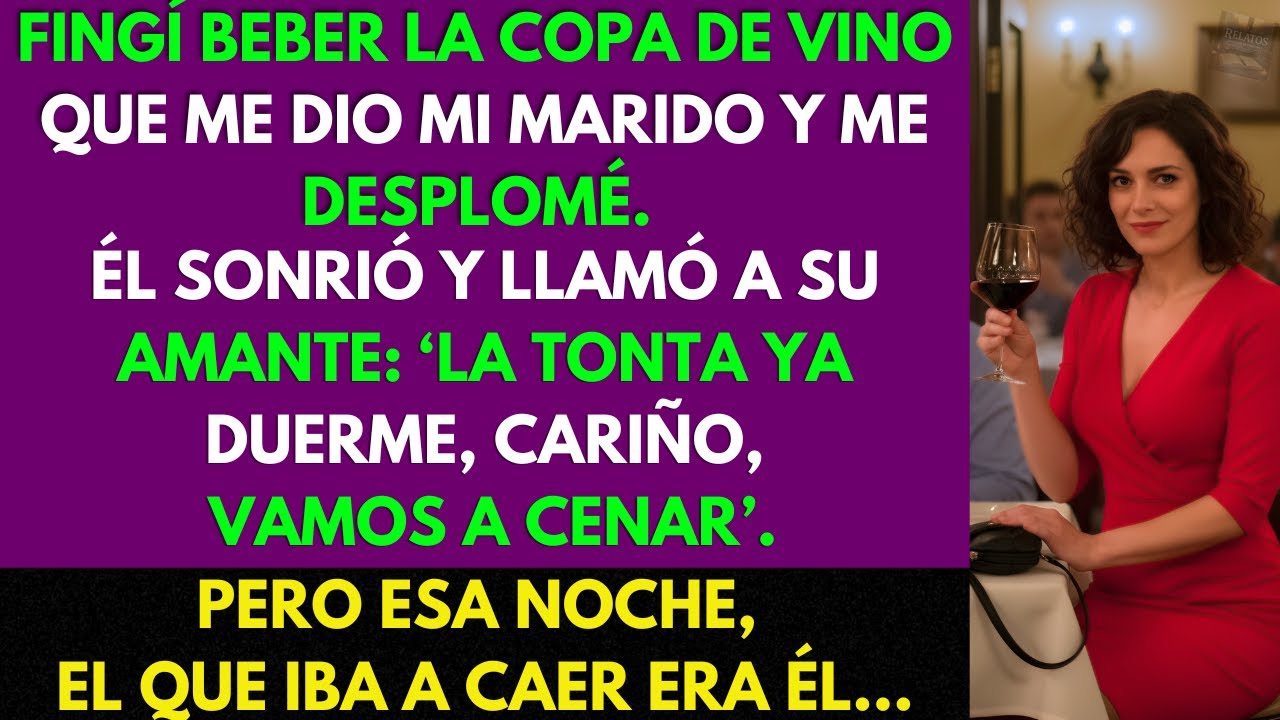Fingí Beber El Vino Y Caí. Mi Marido Llamó A La Amante: 