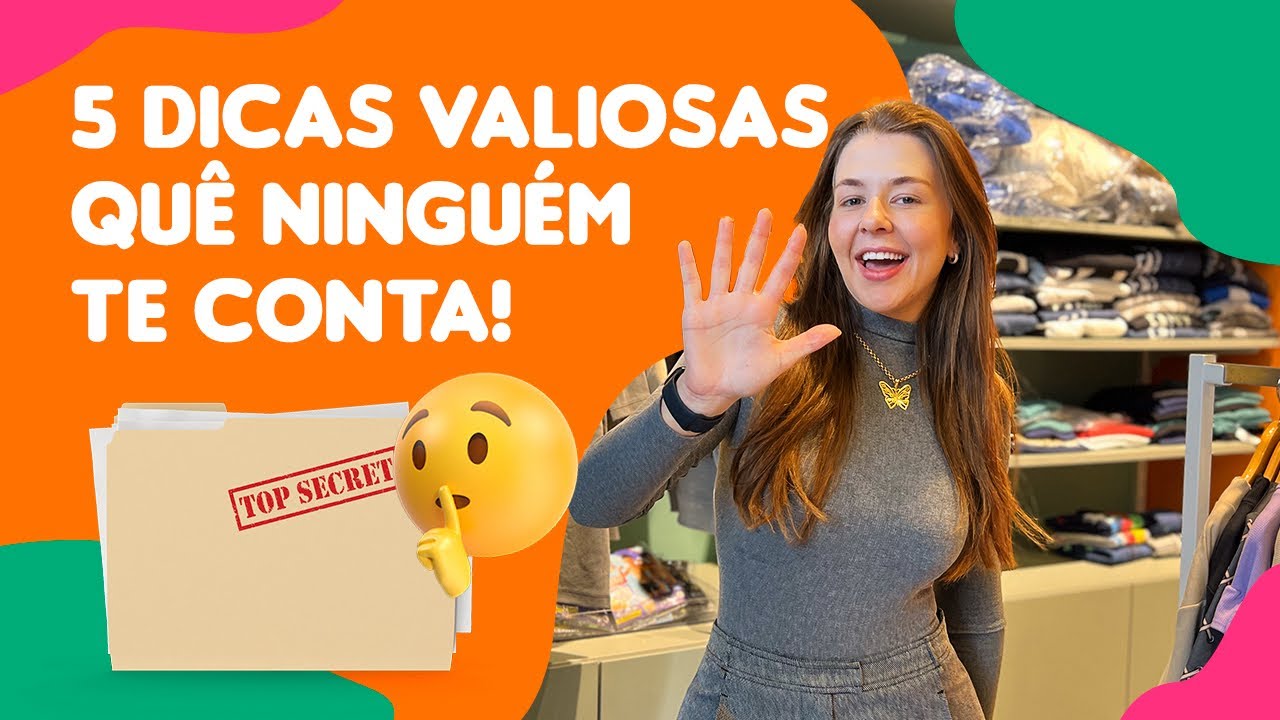 MODA INFANTIL &bull; 5 DICAS P/ SUA LOJA &bull; Amanda Cabral