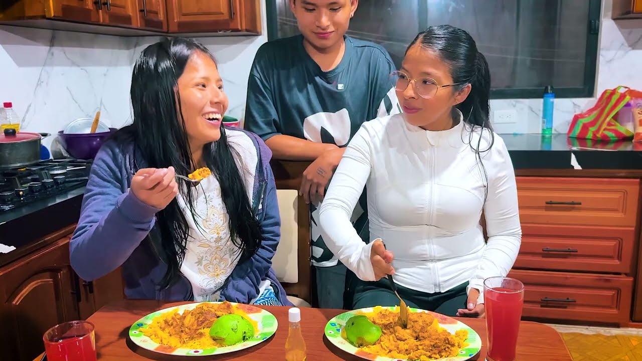 Les preparé la merienda a mis dos hermanas una que esta en el gym y la otra trabajando