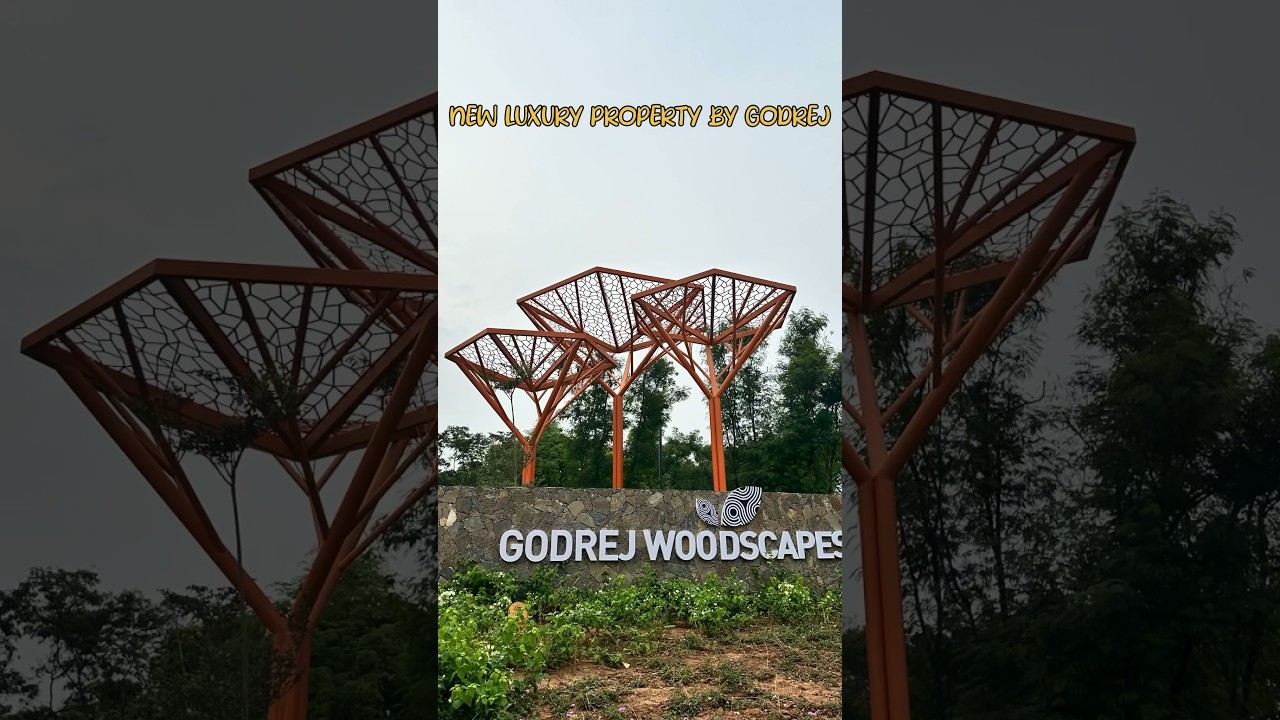 Luxury Mega township Project by Godrej in Budigere cross #bangalore  #godrejwoodscapes #property
