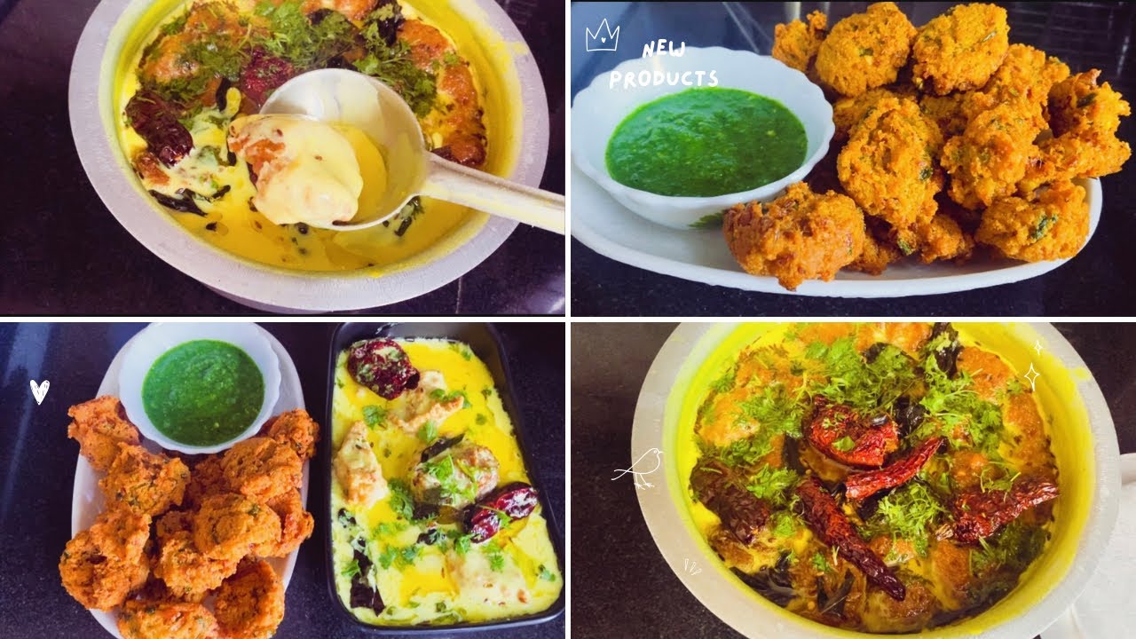 Pakoda Kadhi | Pakoda Kadhi Recipe | How To Make Pakoda Kadhi | Kadhi Pakoda @rehanainthekitchen