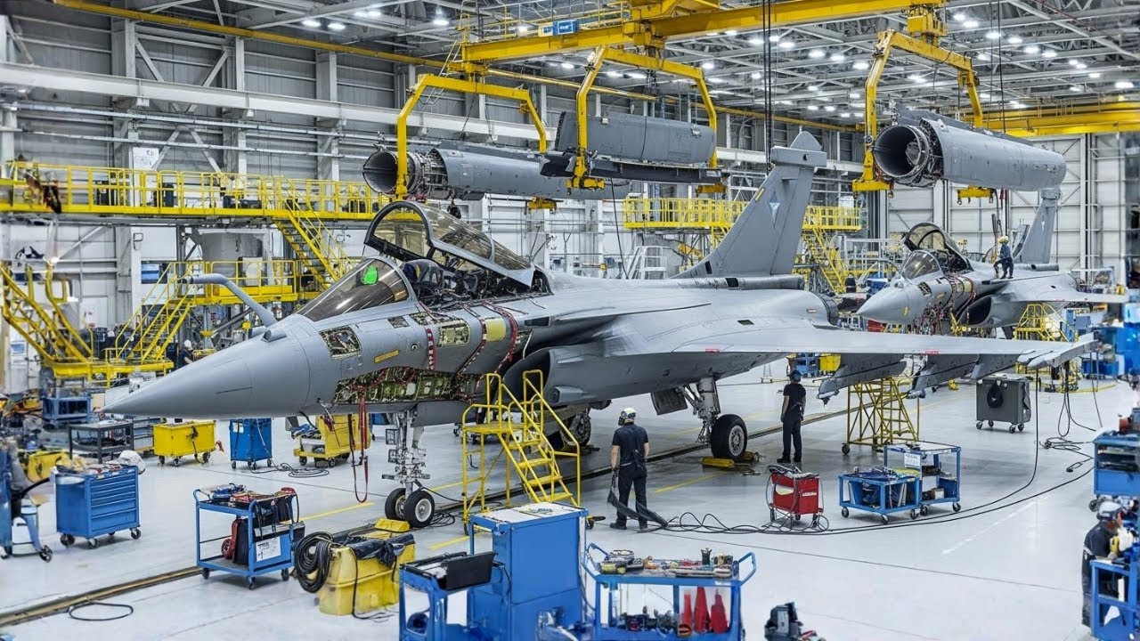 Inside the Rafale Fighter Jet Factory &ndash; How France Builds Its Premier Multirole Jet