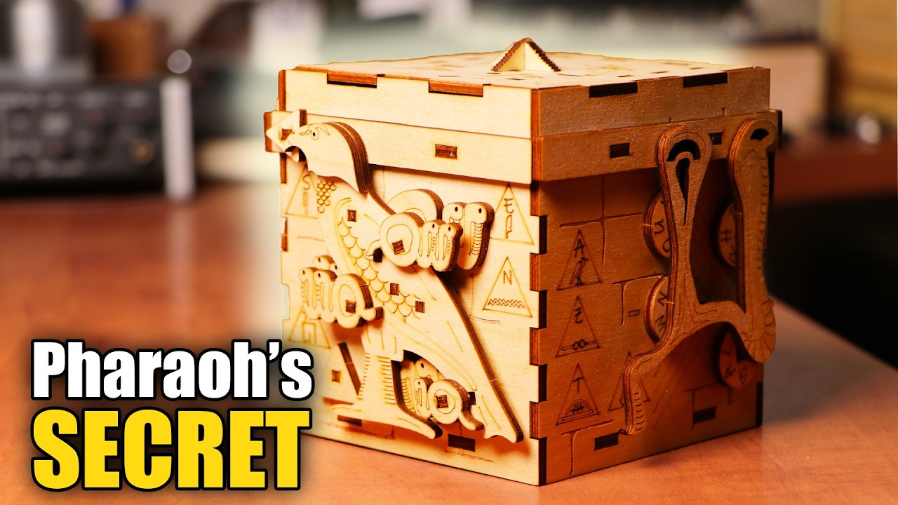 Pharaoh's Secret Puzzle Box SOLVED!!