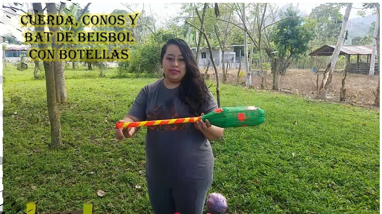 Implementos de Educación Física con material reciclable