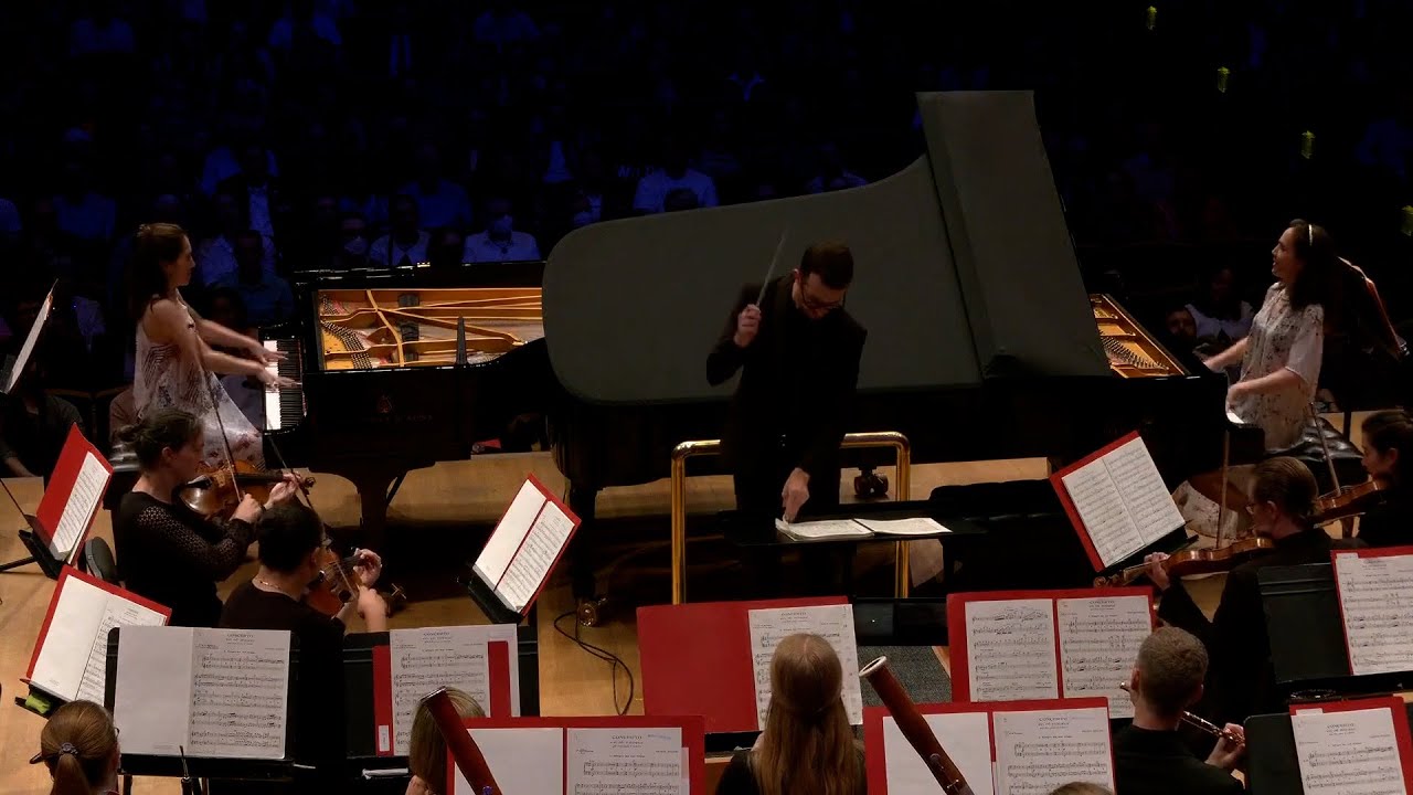 Christina and Michelle Naughton play Poulenc's Concerto for Two Pianos | Minnesota Orchestra