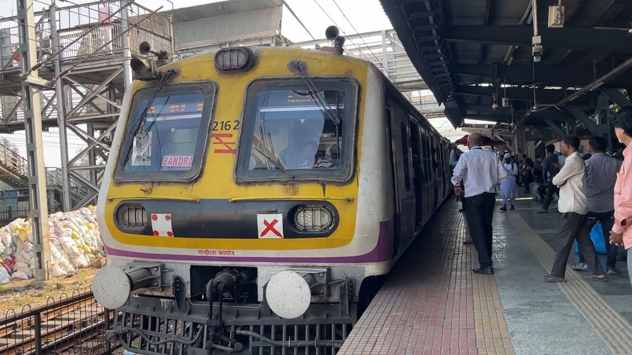 Vadala Road To Dadar via Mahim Jn Mumbai Local Train Journey ll Mumbai Local Train 