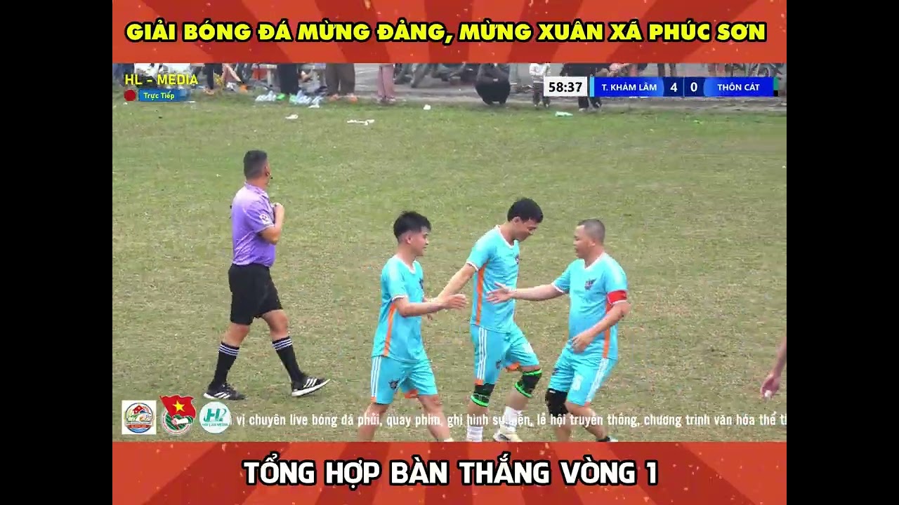 ⚽🔥 TỔNG HỢP BÀN THẮNG VÒNG 1 – PHÚC SƠN 2026 🔥⚽
