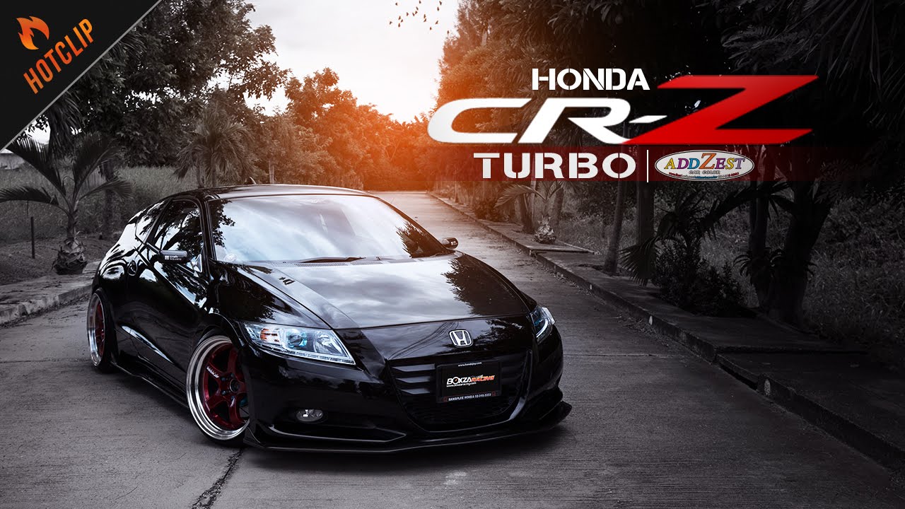 Honda CR-Z สปอร์ตไฮบริดสุดเร้าใจมาพร้อมสเต็ปโมดิฟายชุดใหญ่ by Addzest Carcolor