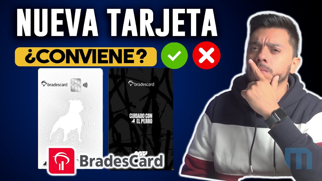 Tarjeta de cr&eacute;dito BRADESCARD CUIDADO CON EL PERRO
