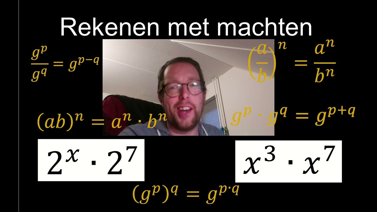 Havo3: rekenen met machten