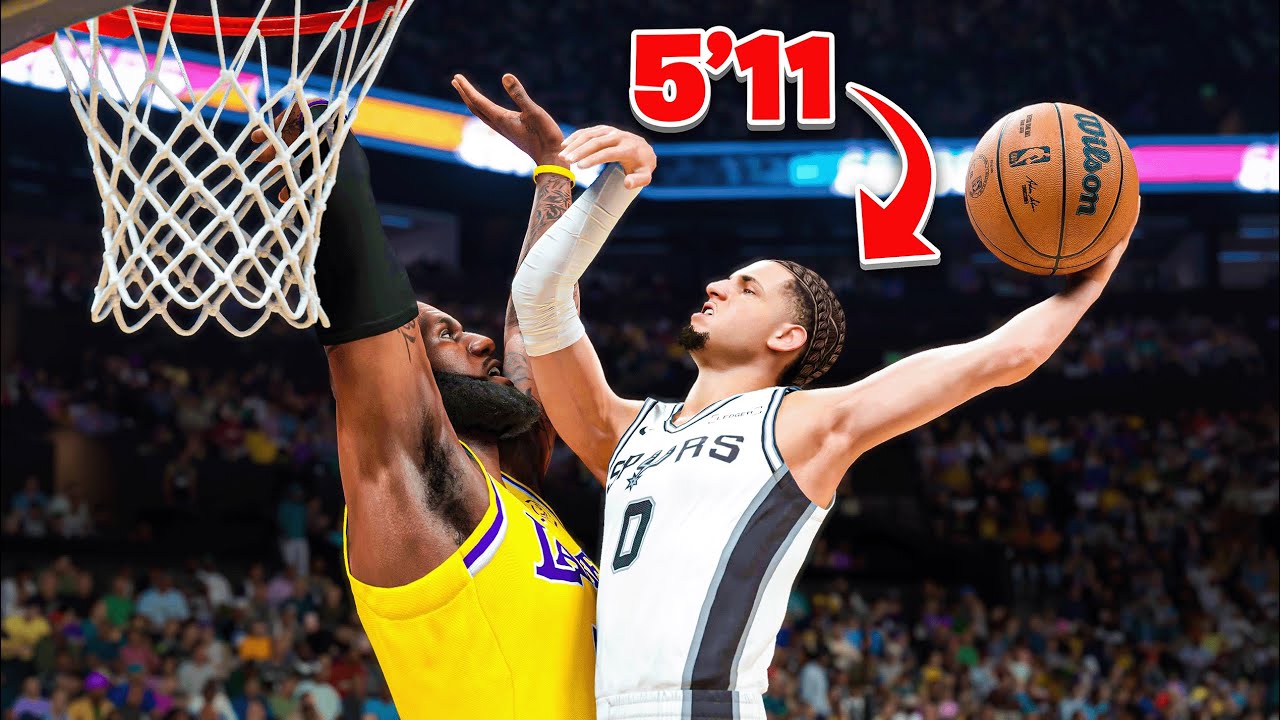 Я забил данк через Леброна!!! NBA 2K26 MyCAREER