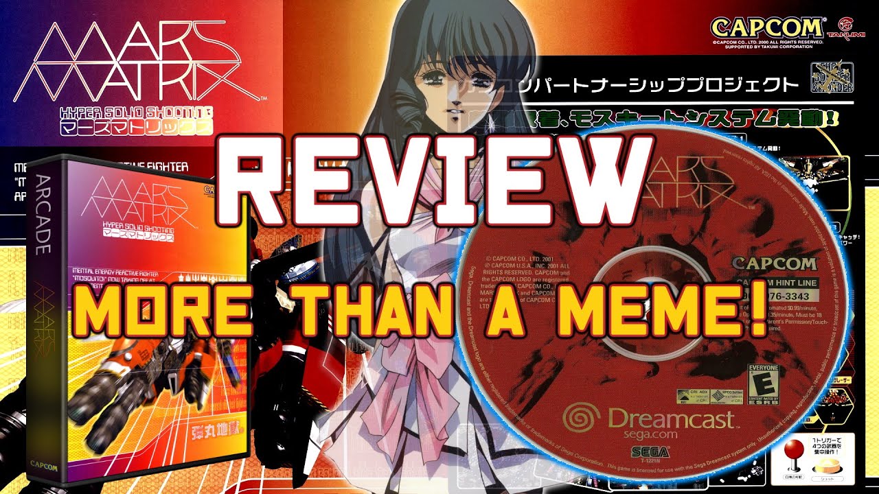 Mars Matrix Shmup Review (Dreamcast / PC) A Cult Classic, More than Just a Meme!