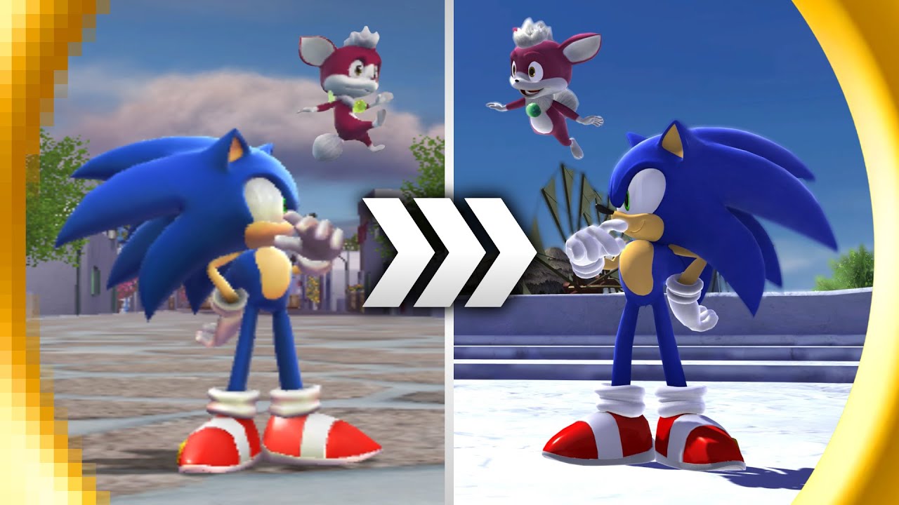 Sonic Unleashed, but it gets an Upgrade by every 100th Ring!