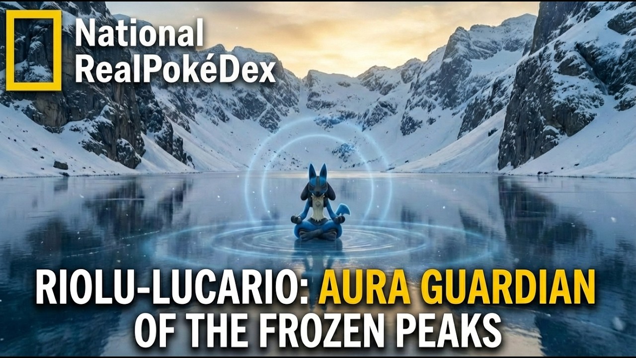 Real Life Pok&eacute;mon |  Lucario: Aura Guardian of the Frozen Peaks