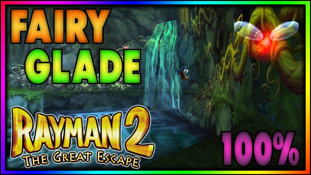 Rayman 2: The Great Escape | The Fairy Glade [02/22] | 100% Walkthrough [21:9 1440p]