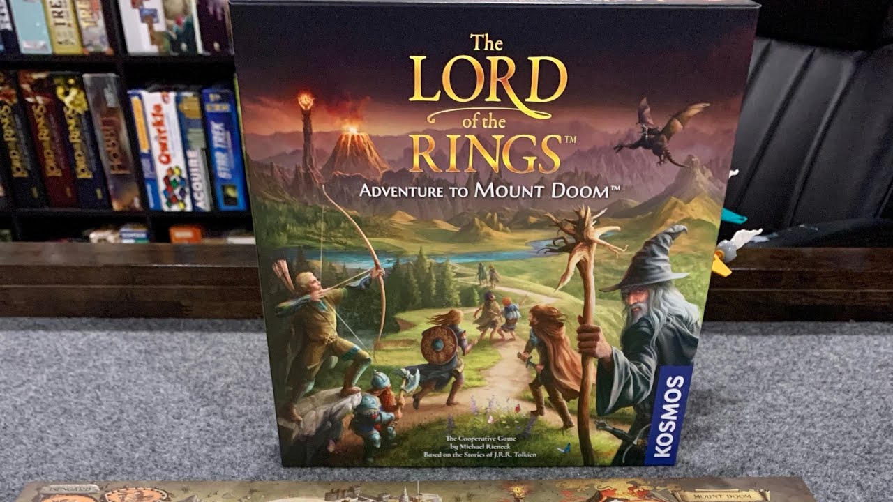 New Family Board Game: The Lord of the Rings: Adventure to Mount Doom