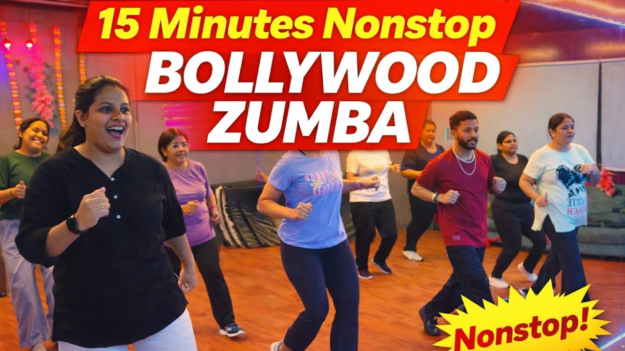 15 Minutes Nonstop Bollywood Zumba Dance | High Energy Workout | Zumba Dance | Ayana sir #zumba 