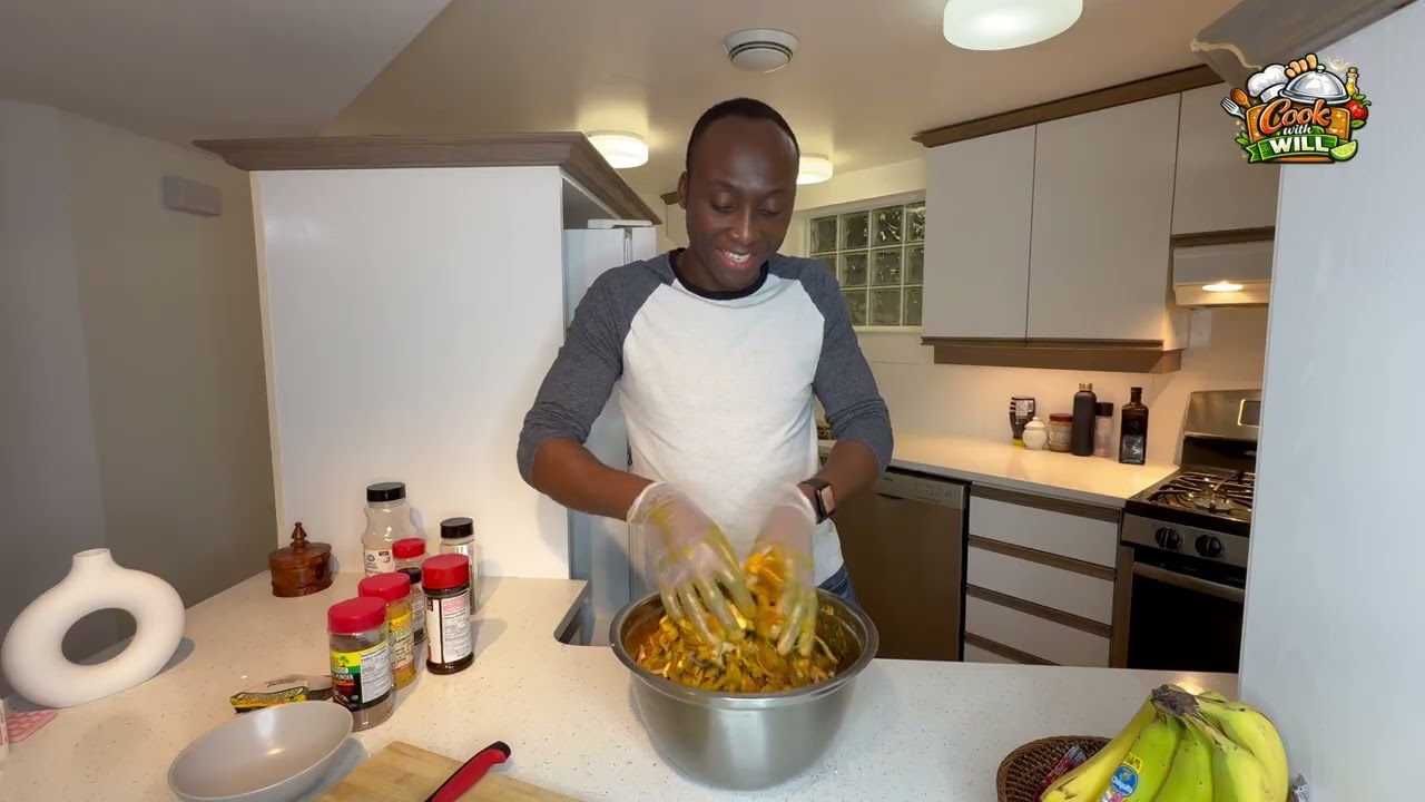 Curry Goat - Rice and Peas ( Full Video) #cuisinelovers 