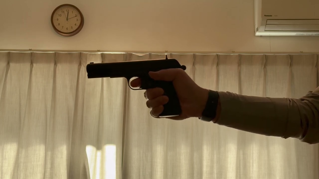 タナカワークス トカレフ（黒星） モデルガン発火（修理完了）TanakaWorks Tokarev "unmarked - hēi xīng - " model gun firing