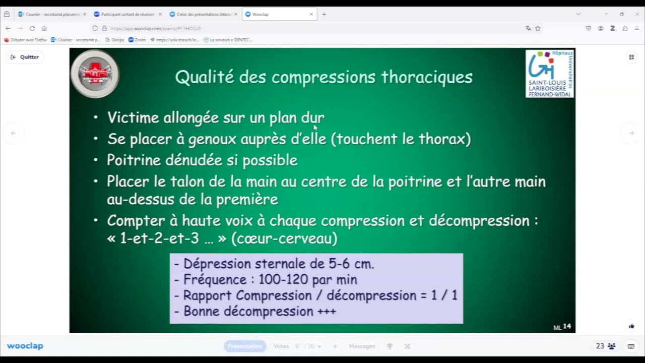 Arrêt cardiaque préhospitalier (Socle) - P. Plaisance
